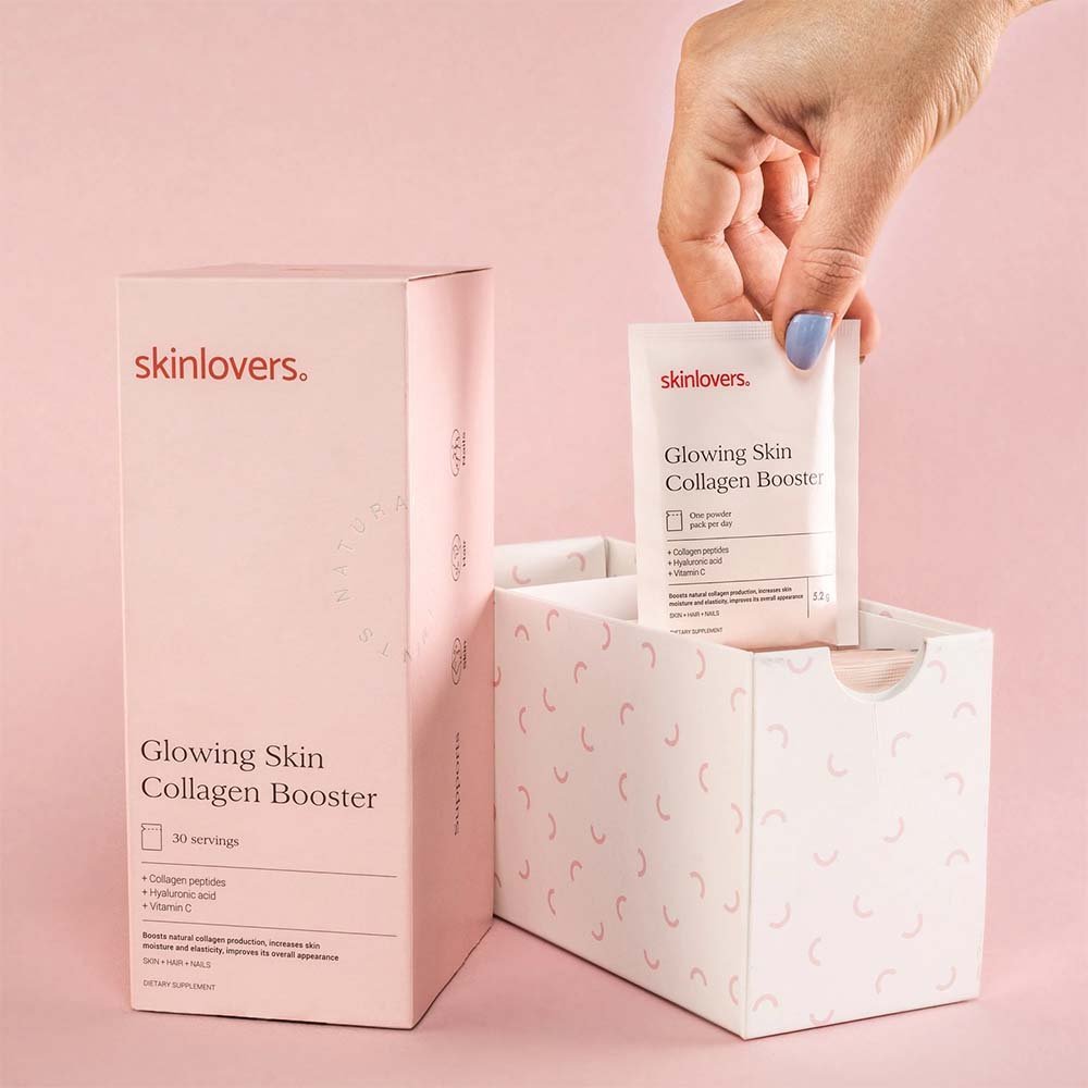 SKINLOVERS 60 dienų kolageno kursas sveikai odai, plaukams ir nagams