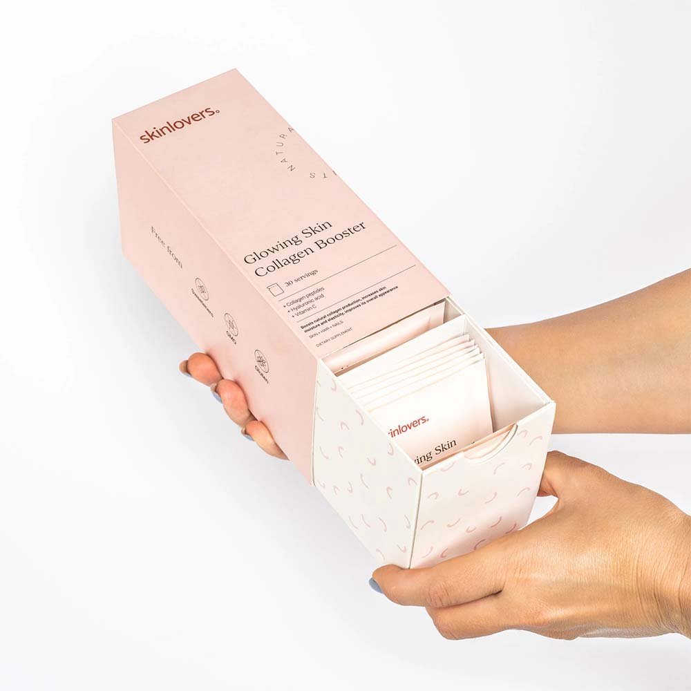 SKINLOVERS 60 dienų kolageno kursas sveikai odai, plaukams ir nagams