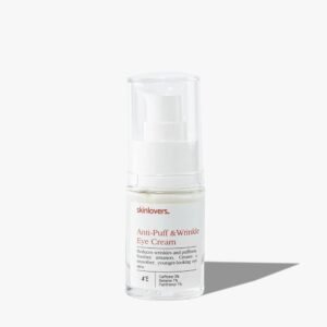 SKINLOVERS #4’E intensyvus atstatomasis kremas paakių zonai ANTI-PUFF & WRINKLE EYE CREAM, 15 ml