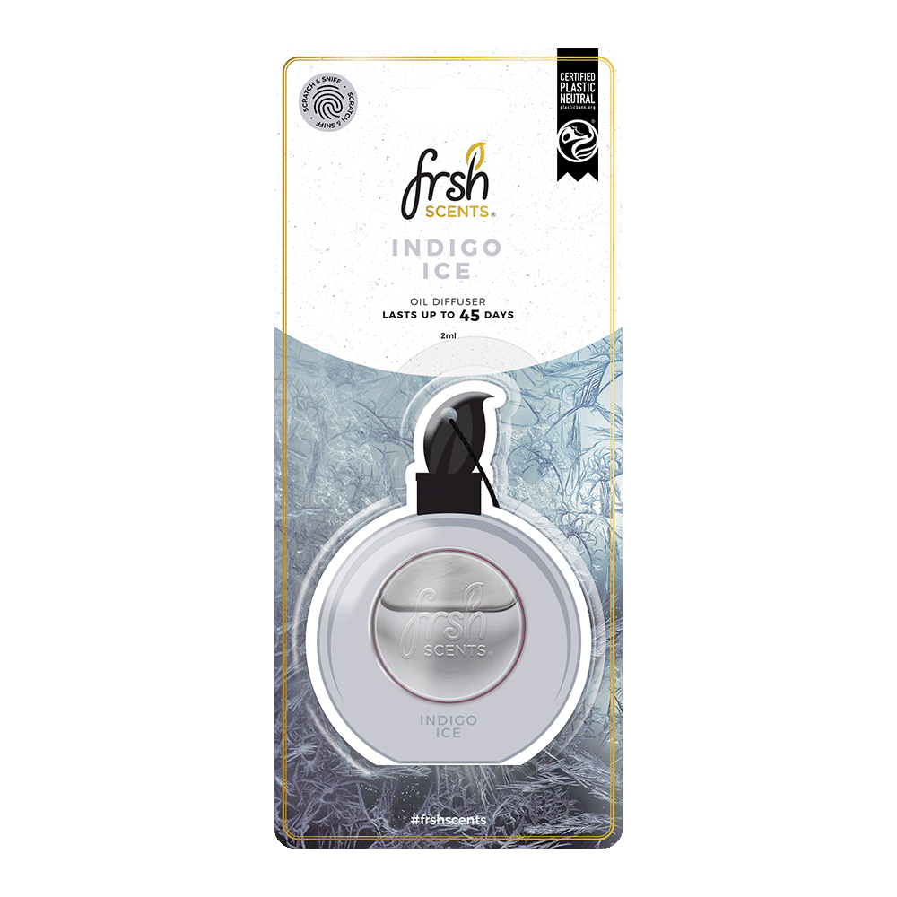 FRSH SCENTS INDIGO ICE pakabinamas kvapas, 1 vnt