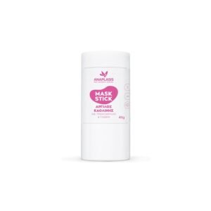 ANAPLASIS FACE MASK STICK KAOLIN CLAY, ROSE & JASMINE veido kaukė su baltuoju moliu, rožėmis ir jazminais , 40g