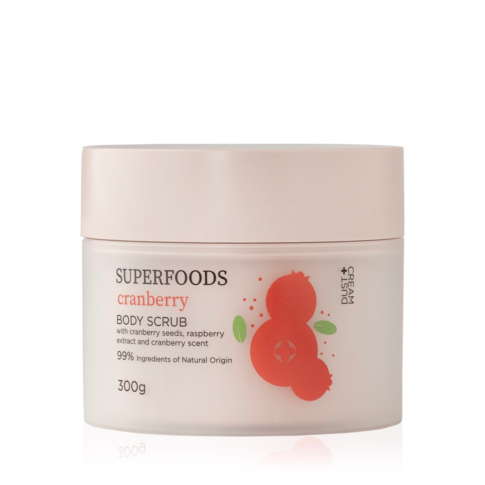 DUST+CREAM SUPERFOODS CRANBERRY 300 g