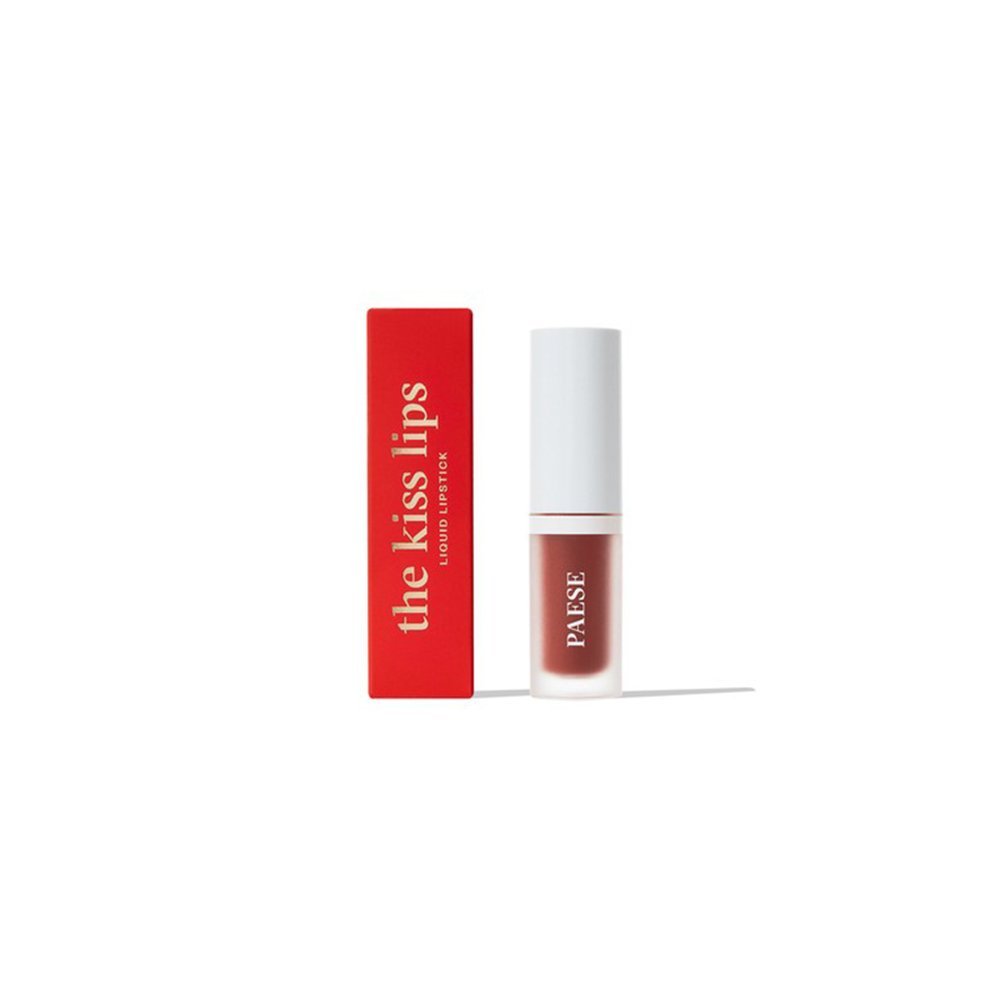 PAESE THE KISS LIPS 04 Rusty Red skystas lūpdažis, 3,4 ml