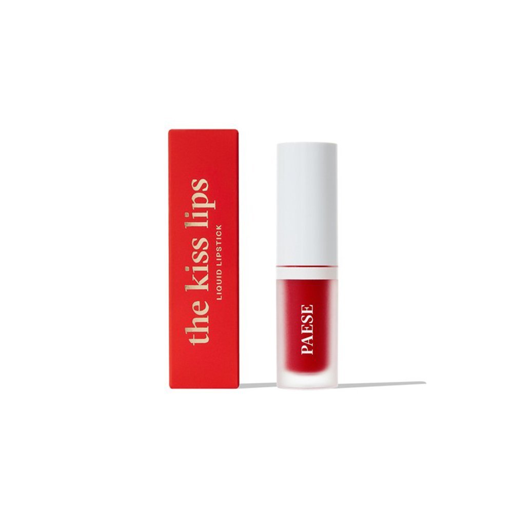 PAESE THE KISS LIPS 06 Classic Red skystas lūpdažis, 3,4 ml