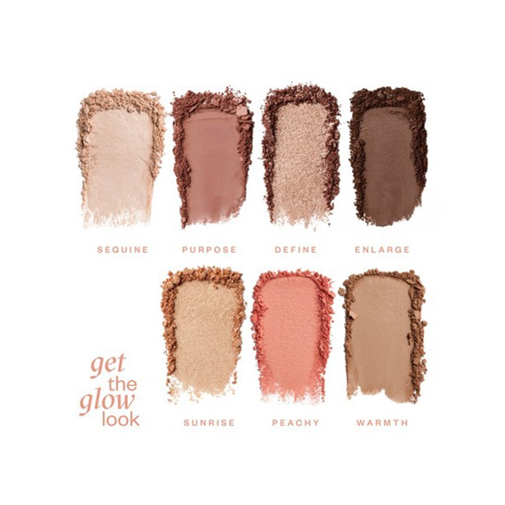 PAESE GET THE GLOW LOOK daugiafunkcinė veido ir akių makiažo paletė, 16g