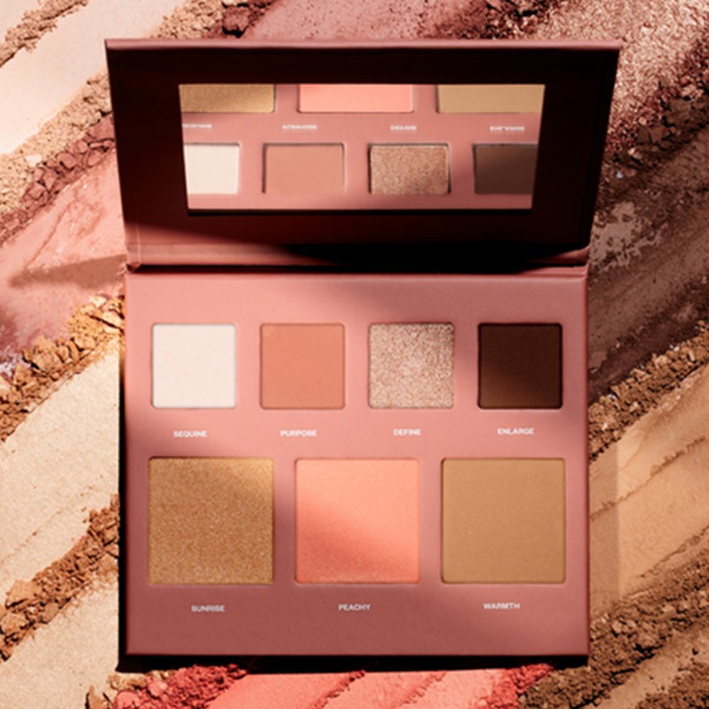 PAESE GET THE GLOW LOOK daugiafunkcinė veido ir akių makiažo paletė, 16g