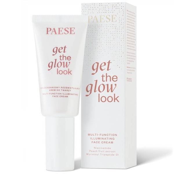 PAESE GET THE GLOW LOOK daugiafunkcinis švytėjimą suteikiantis veido kremas, 30ml