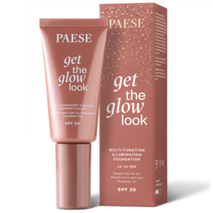 PAESE daugiafunkcinis švytėjimą suteikiantis makiažo pagrindas GET THE GLOW LOOK (0N NEUTRAL BEIGE), 30ml
