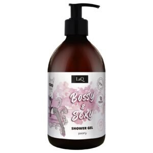LaQ Dušo gelis BOSSY & SEXY – Akys nekaltos, mintys pavojingos, 500ml