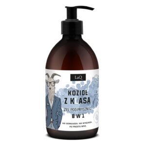 LaQ Dušo gelis 8in1 KOZIOŁ Z KLASĄ – Ožys su klase, kvapas su jėga, 500ml