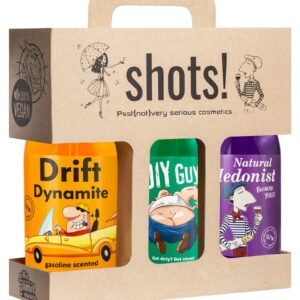 LaQ Dovanų rinkinys – Švaros šotai – išgeri akimis, naudoji duše (3x500 ml)