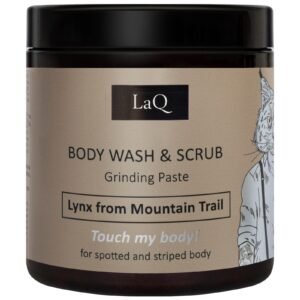 LaQ Vyriškas kūno prausiklis ir šveitiklis LYNX from Mountain Trail – Dingo į kalnus, kvapas liko, 220g