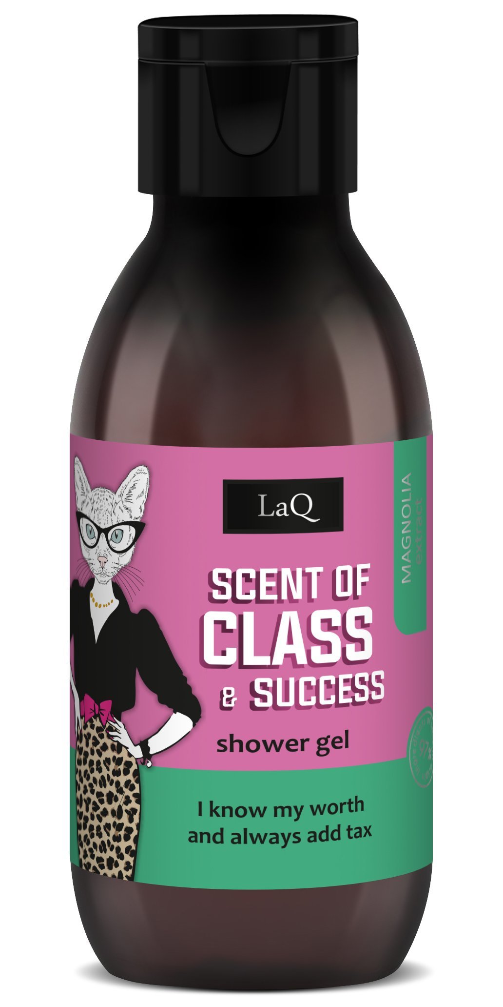 LaQ Dušo gelis MAGNOLIA – Klasė valdo, kvapas užvaldo, 100ml
