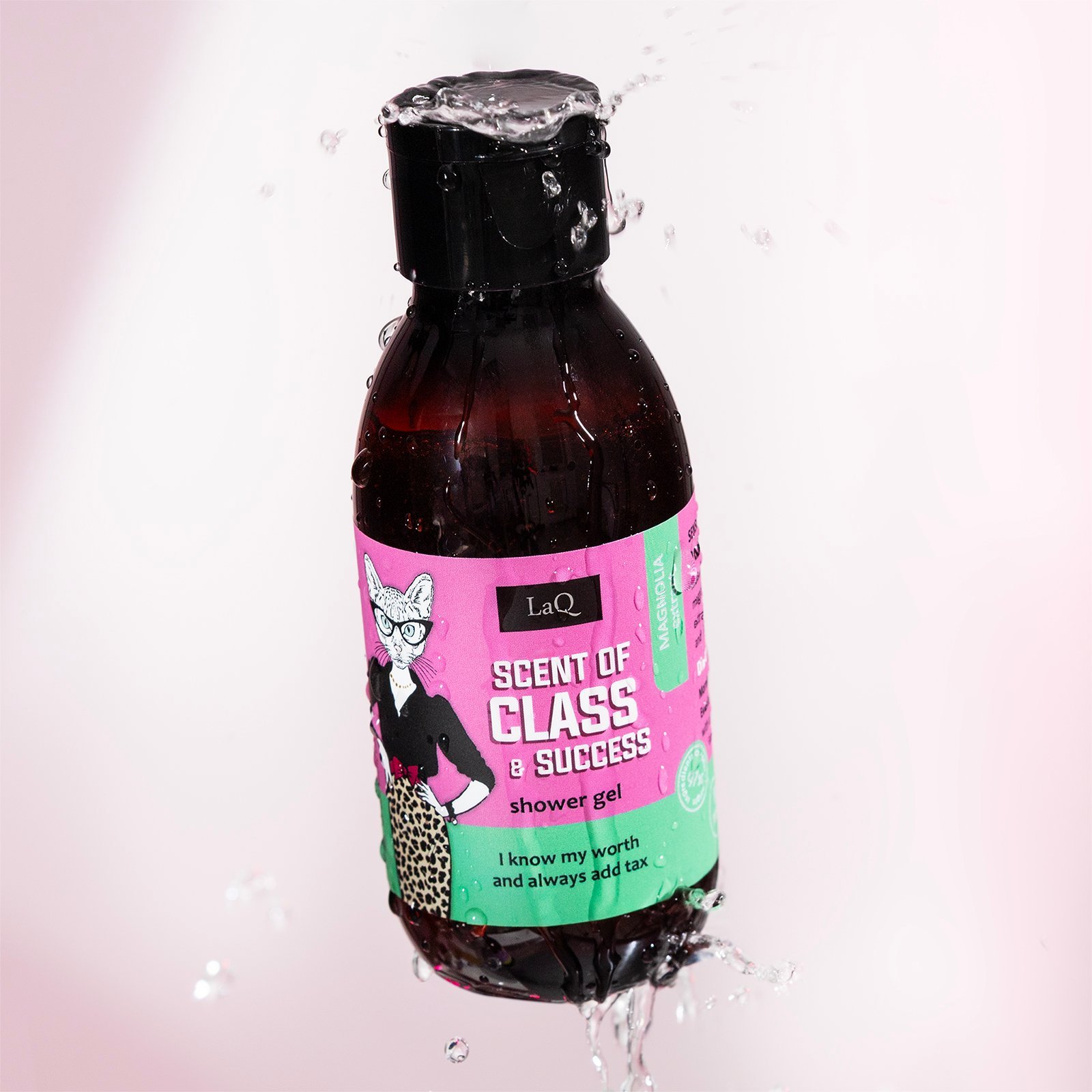 LaQ Dušo gelis MAGNOLIA – Klasė valdo, kvapas užvaldo, 100ml