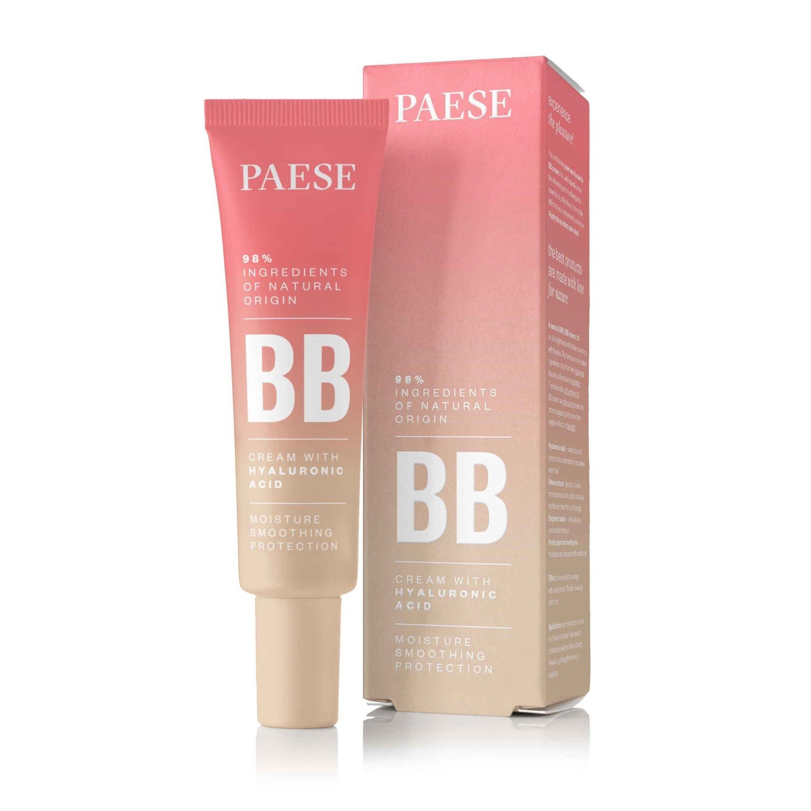 PAESE 01N BB kremas su hialurono rūgštimi, 30 ml