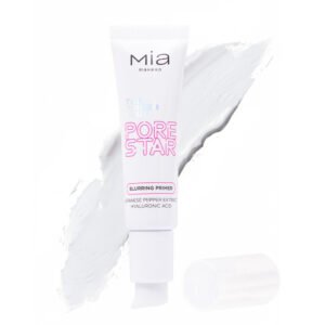 MIA MAKEUP odos atspalvį sulyginanti makiažo bazė PORE STAR, 30 ml