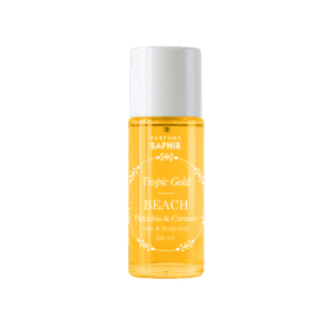 SAPHIR Beach Pistachio & Caramel plaukų ir kūno dulksna, 100 ml
