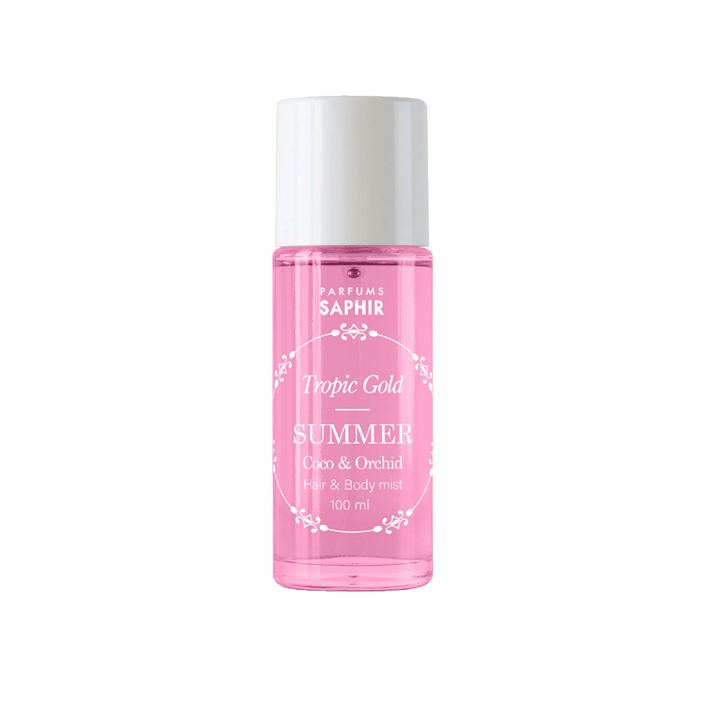 SAPHIR Summer Coco & Orchid plaukų ir kūno dulksna, 100 ml