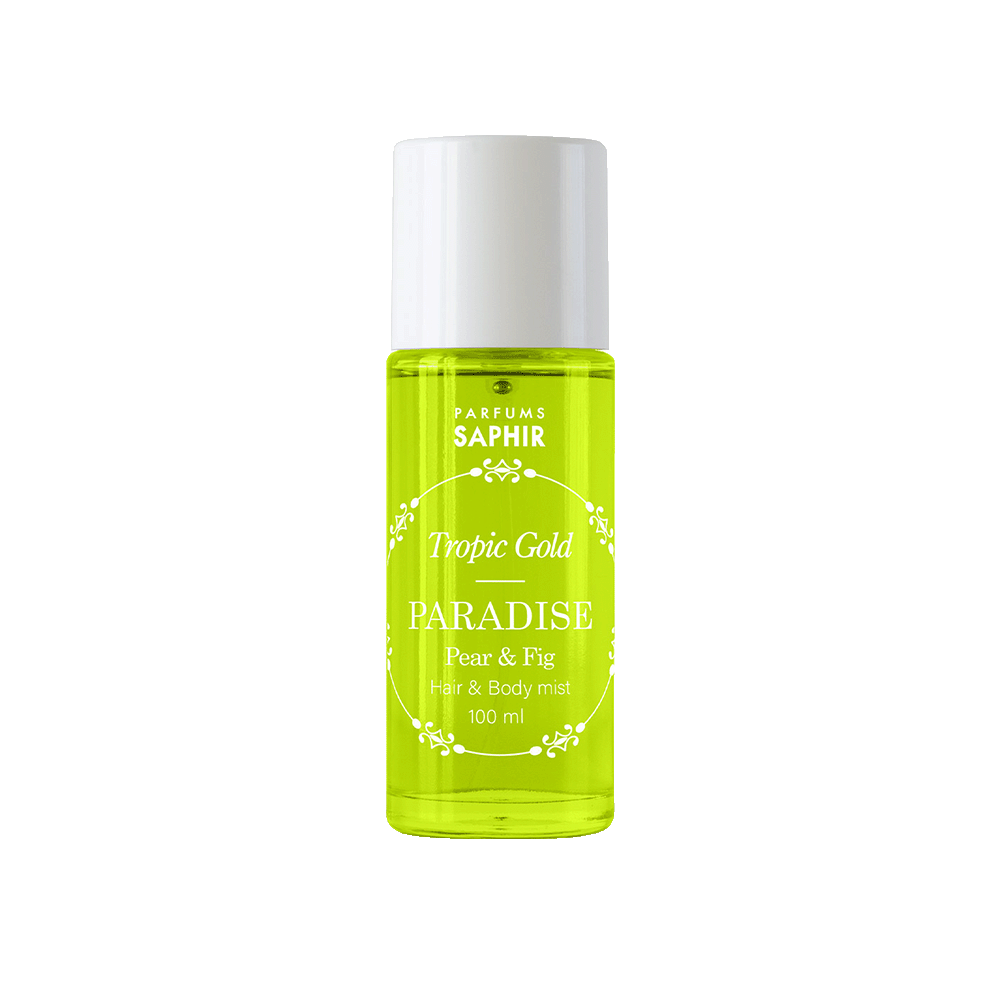 SAPHIR Paradise Pear & Fig plaukų ir kūno dulksna, 100 ml