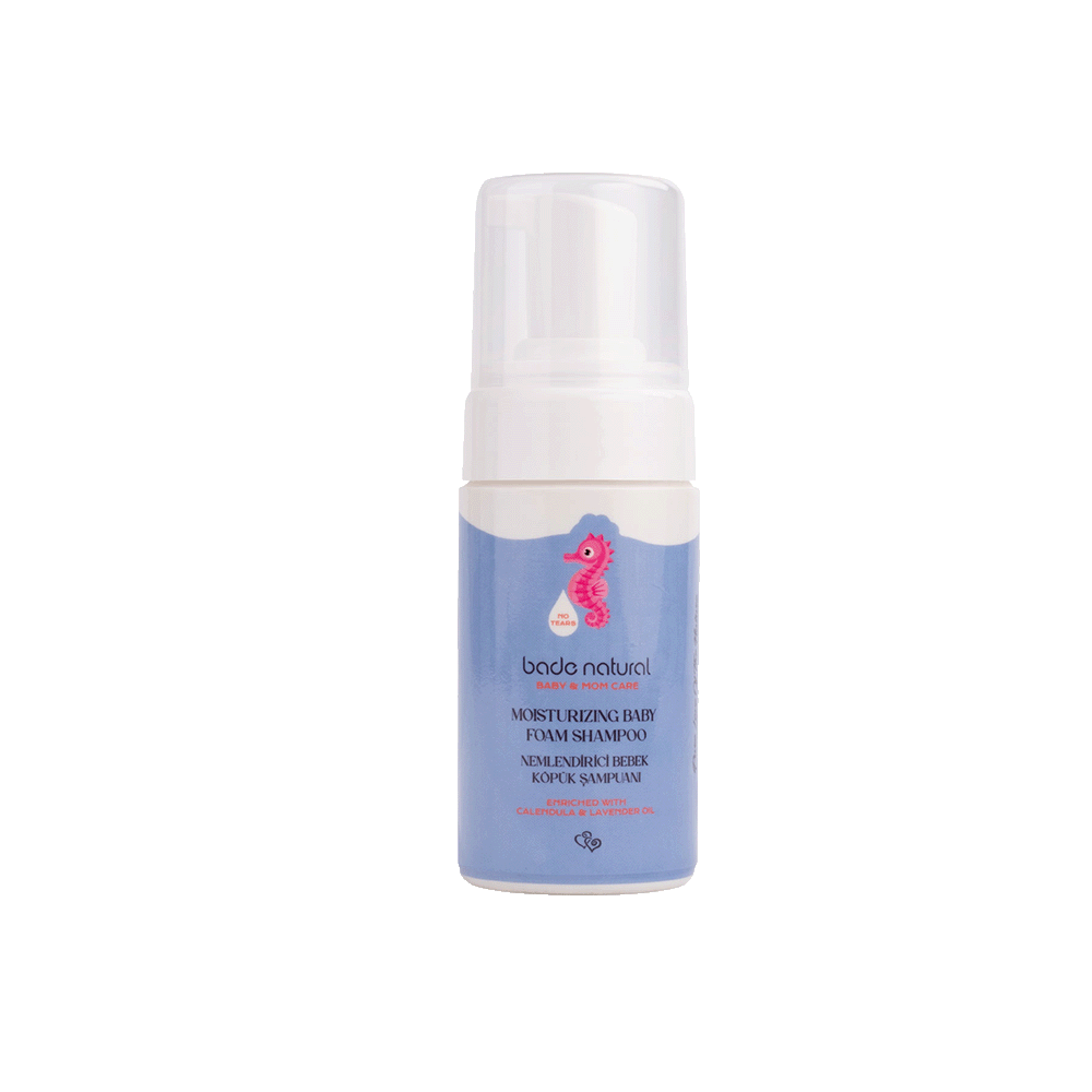 BADE NATURAL MOISTURIZING BABY FOAM SHAMPOO 100 ml
