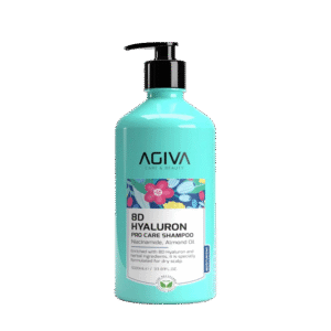 AGIVA 8D HYALURON šampūnas sausiems ir lūžinėjantiems plaukams, 1000ml