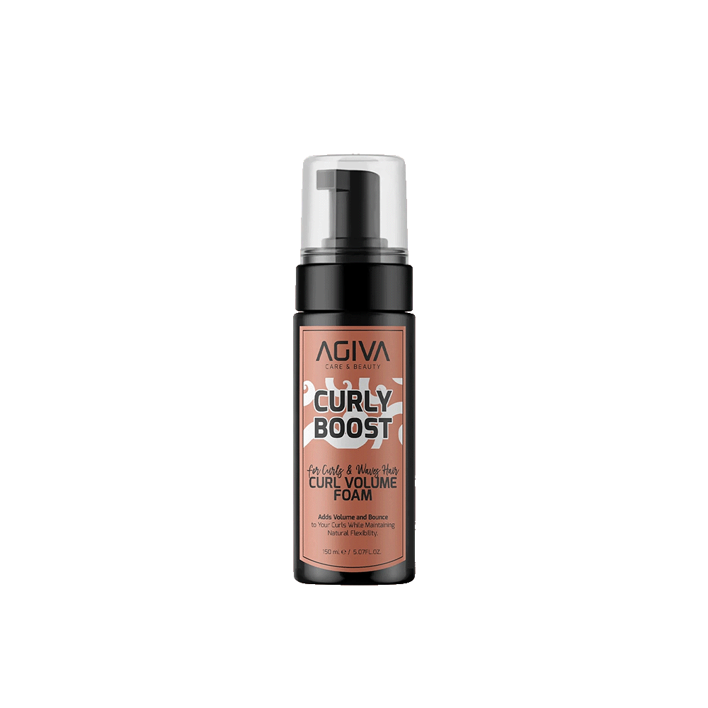 AGIVA CURLY BOOST CURL VOLUME FOAM garbanų formavimo putos, 150ml