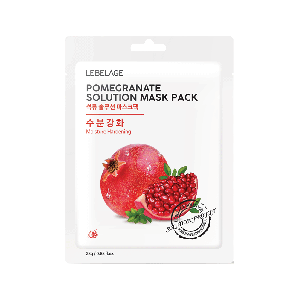 LEBELAGE POMEGRANATE SOLUTION MASK PACK 25 g