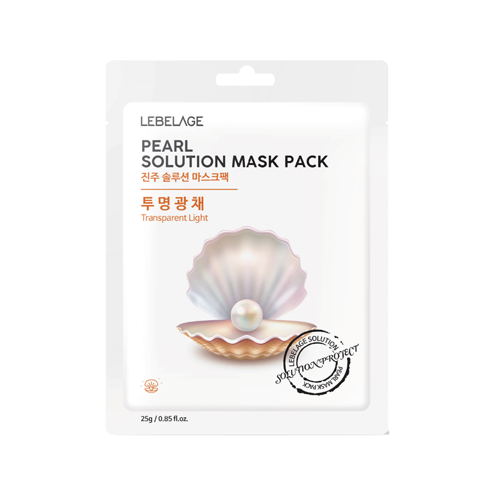 LEBELAGE PEARL SOLUTION MASK PACK 25 g