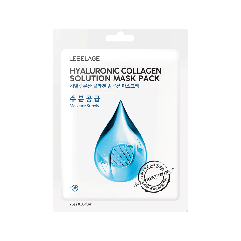 LEBELAGE HYALURONIC COLLAGEN SOLUTION MASK PACK 25 g