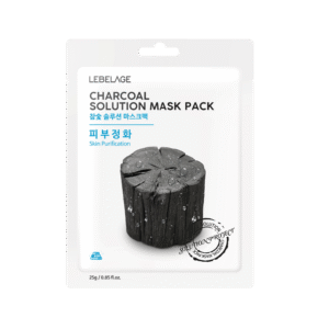 LEBELAGE CHARCOAL SOLUTION MASK PACK 25 g