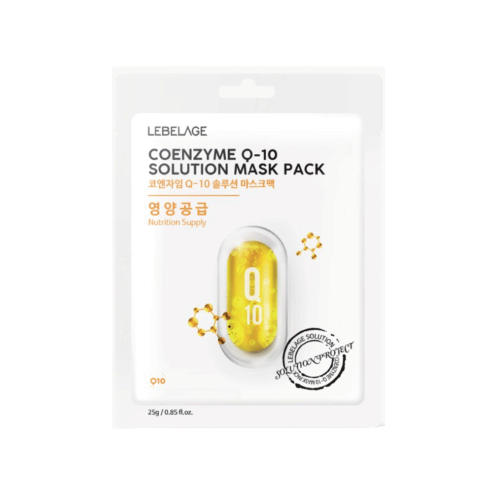 LEBELAGE COENZYME Q-10 SOLUTION MASK PACK 25 g