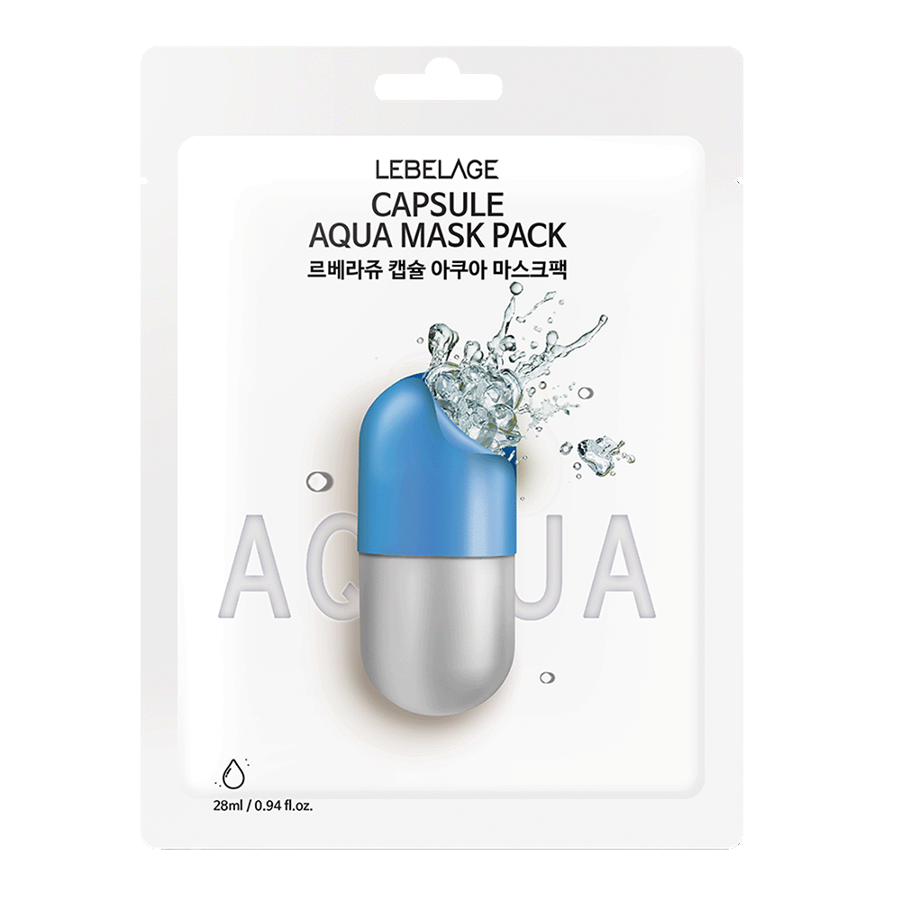 LEBELAGE CAPSULE AQUA MASK PACK 28 ml