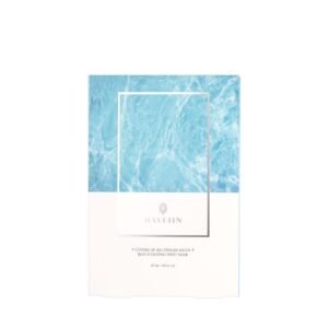 HAYEJIN CUDDLE OF JEJU OXYGEN WATER energizuojanti lakštinė kaukė, 25ml / 5 lakštai