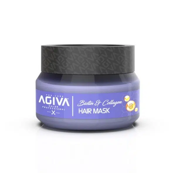 AGIVA BIOTIN & COLLAGEN maitinanti plaukų kaukė, 350ml