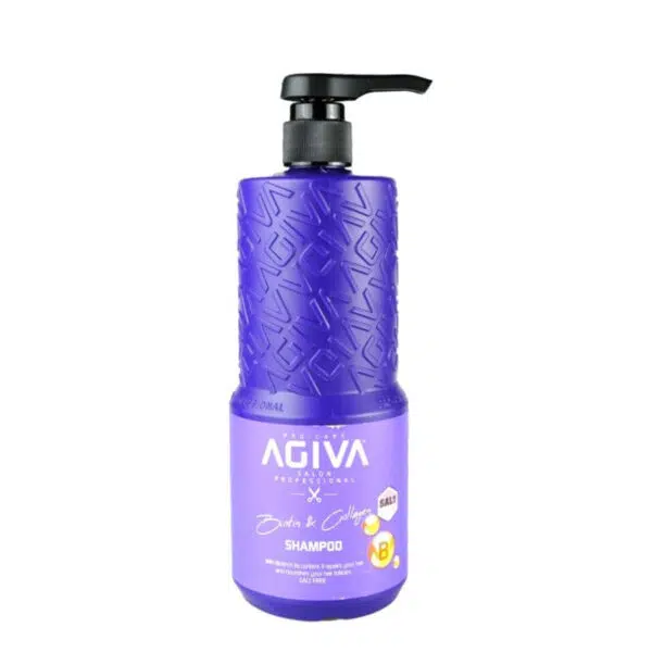 AGIVA BIOTIN&COLLAGEN plaukus maitinantis šampūnas, 800ml