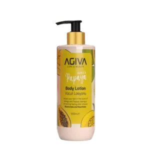 AGIVA MANGO & PAPAYA kūno losjonas, 500ml