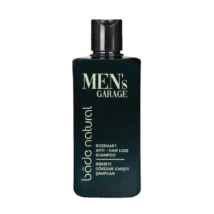BADE NATURAL MEN’S GARAGE šampūnas vyrams nuo plaukų slinkimo, 300 ml