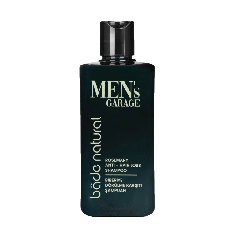 BADE NATURAL MEN’S GARAGE šampūnas vyrams nuo plaukų slinkimo, 300 ml