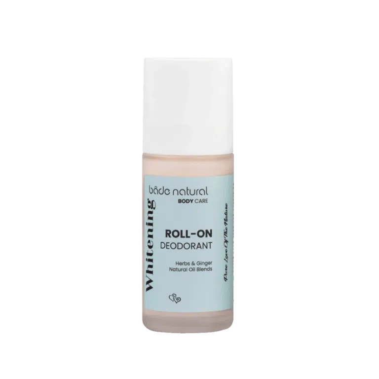 BADE NATURAL balinamasis rutulinis dezodorantas WHITENING ROLL-ON, 50 ml
