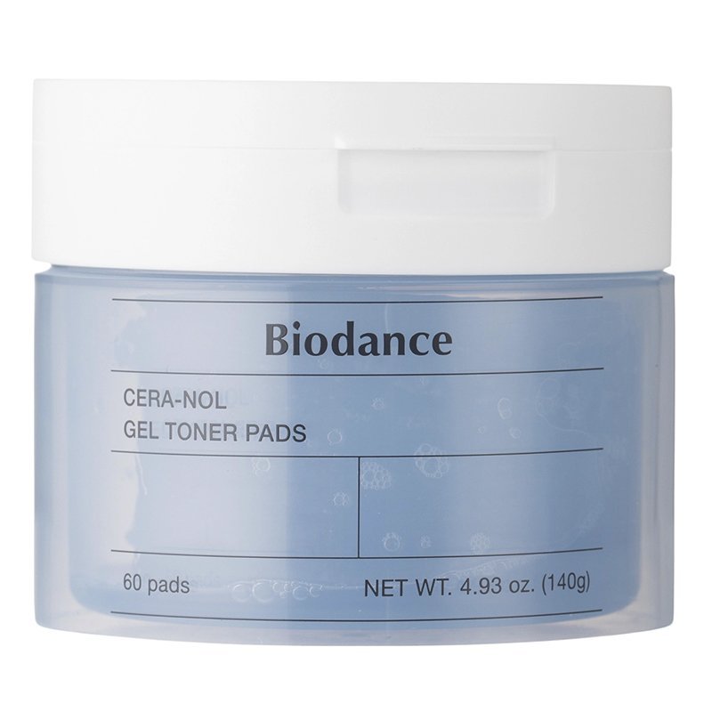 BIODANCE Cera-nol Gel Toner Pads toniko padeliai, 60vnt