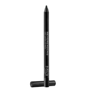 MIA MAKEUP ilgai išliekantis akių pieštukas EYE PENCIL NEVERENDING BLACK, 6 g