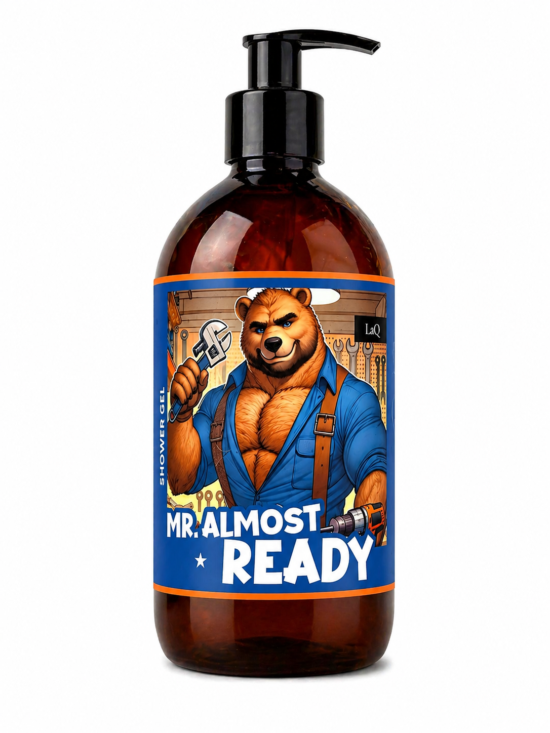 LaQ Dušo gelis 8in1 MR. ALMOST READY – Beveik pasiruošęs, visiškai kvepiantis, 500ml