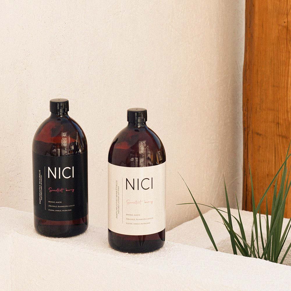 NICI parfumuotas skalbiklis SWEETEST BERRY, 1000 ml