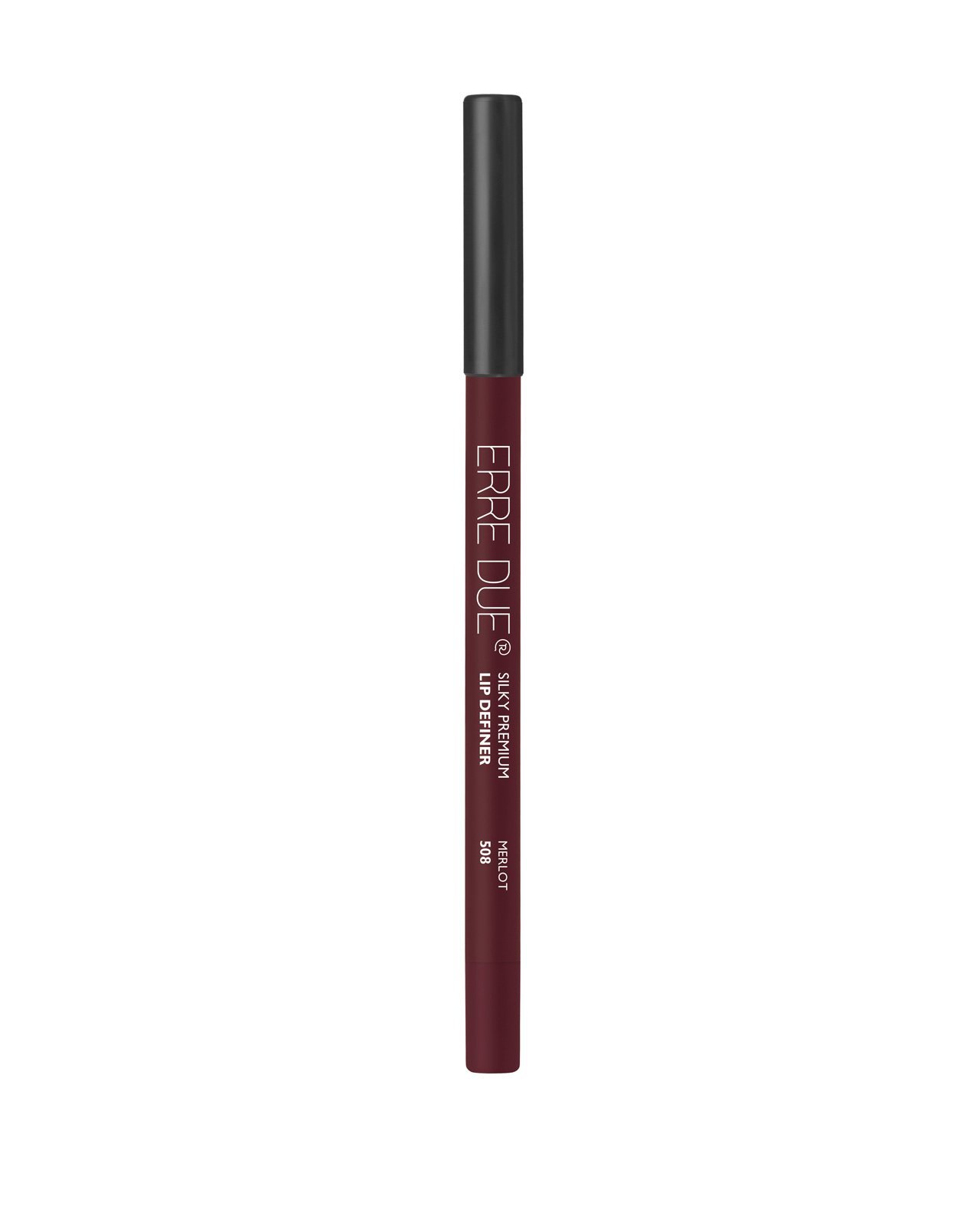 ERRE DUE Merlot SILKY PREMIUM LIP DEFINER Nr. 508 ilgalaikis lūpų pieštukas