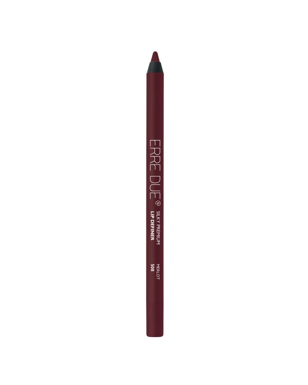 ERRE DUE Merlot SILKY PREMIUM LIP DEFINER Nr. 508 ilgalaikis lūpų pieštukas