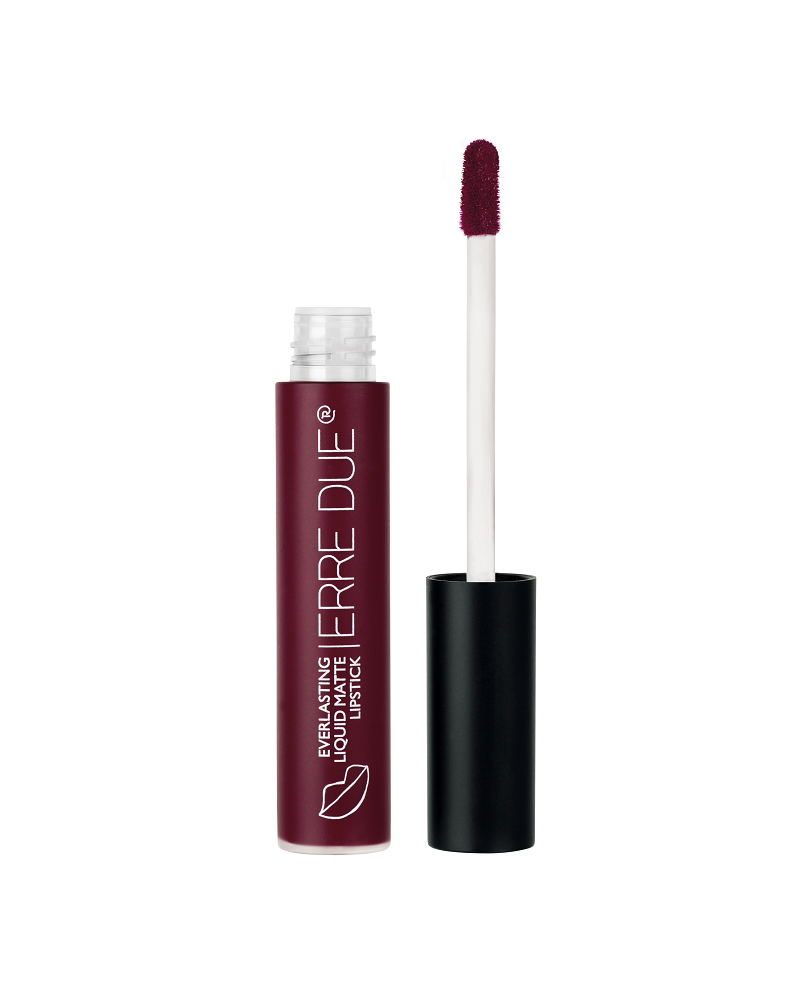 ERRE DUE More Than a Bodyguard EVERLASTING LIQUID MATTE LIPSTICK Nr. 614 skysti matiniai lūpų dažai
