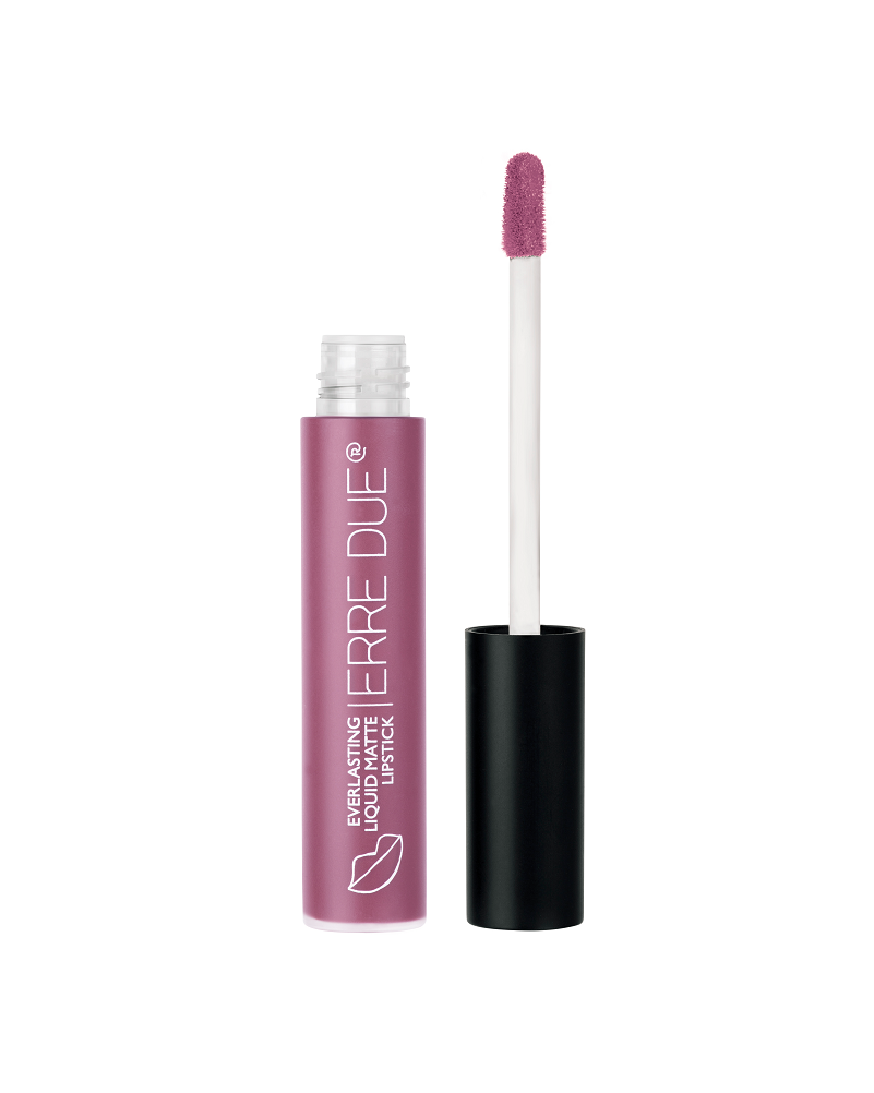 ERRE DUE Sweet Fame EVERLASTING LIQUID MATTE LIPSTICK Nr. 608 skysti matiniai lūpų dažai