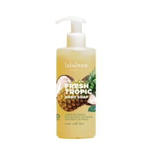 LAISEVEN HAND SOAP FRESH TROPIC & COCONUT skystas rankų muilas tropinių vaisų ir kokosų kvapo, 400 ml
