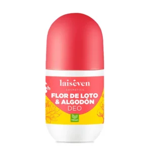 LAISEVEN rutulinis dezodorantas DEO ROLL-ON LOTUS FLOWER & COTTON, 50ml