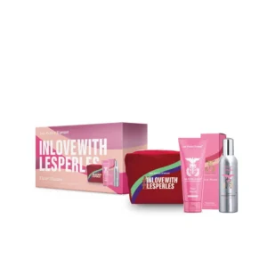 LES PERLES D’ORIENT kvepalų rinkinys moterims FLEUR ABSOLU EDP 150 ml + dušo gelis 100 ml + kosmetinė